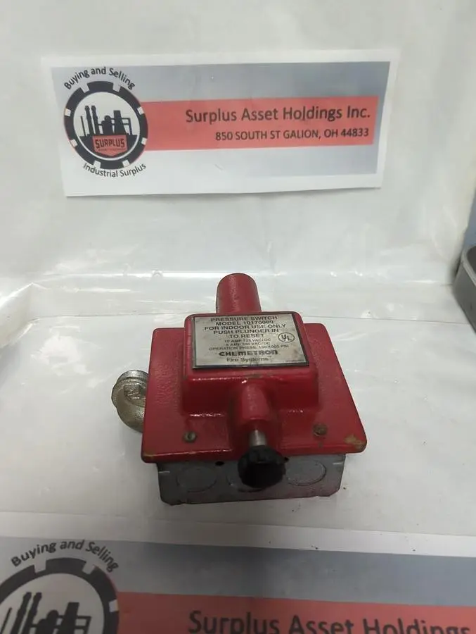 Used CHEMETRON 10170089 Miscellaneous Equipment (Electrical & Power) Ohio US | Surplus Asset Holdings #1545957