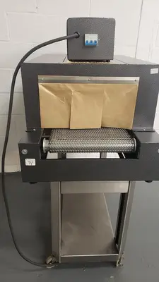 Never Used Thermal Shrink Packaging Heat Tunnel Model BS-B