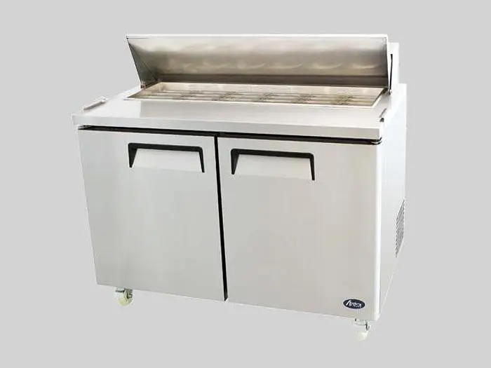 48" MEGA SANDWICH PREP TABLE - 18 PAN