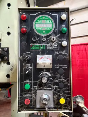 Pre-owned SEYI SINGLE POINT, GAP FRAME PRESS 176 Ton capacity