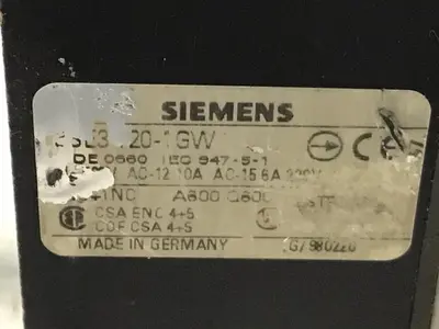 USED SIEMENS 3SE3 120-1GW