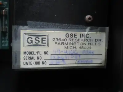 GSE CS400 Tech-Motive Tool Monitor