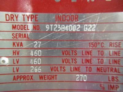 USED GENERAL ELECTRIC 9T23B4002 G22
