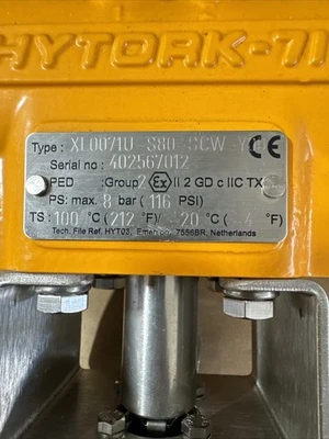 USED Hytork XL0071U-S80-SCW-Y00