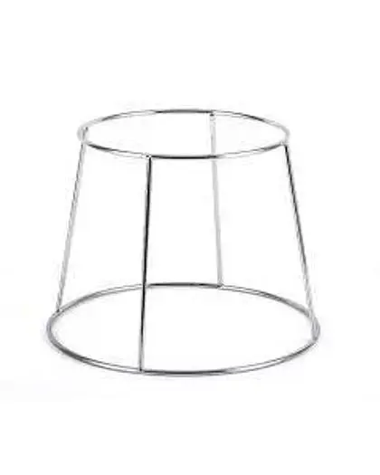 7" Chrome Plated Steel Pizza Stand