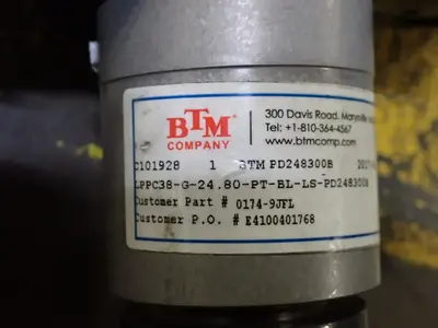 Used 2017 BTM COMPANY LPPC38G24.80PTBLLSPD248300B Pumps Ohio US | HGR 24 #873808