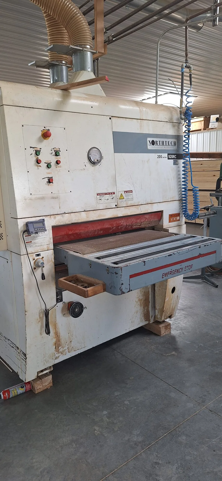 Used _UNKNOWN_ EV-920 RC Wide Belt Sanders Michigan US | AW Machinery, LLC. #1384805