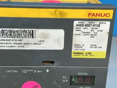 Used FANUC A06B6087H130 AC Drive Power Modules Ohio US | HGR 24 #1345514