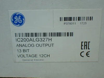 NEW GE IC200ALG327H