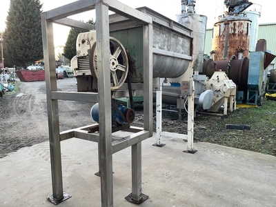 820L S/S U-Trough Ribbon Blender