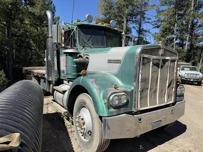 Used 1978 KENWORTH W900 Flatbed Trucks California US | Ben Kaplan Equipment #1359196