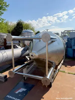 Used Glacier Tanks 40 BBL Stainless Steel Brew Tank / Fermenter – Jacketed Conical Fermentation Vessel