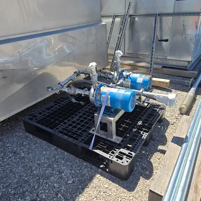USED MUELLER Plate Chiller