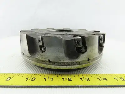 Dijet SMC75010-10449 7-1/2" Indexable Face Shell Mill Cutter 2" Arbor 10 Flute
