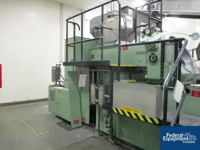 USED Mazzoni Mazzoni Two Stage Single Screw Vacuum Plodder, Model Duplex M350