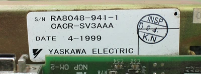 USED YASKAWA ELECTRIC RA4048-941-1