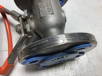 Quadrant B82N Ball Valve Size 3″ CF8M Body 275 PSIG 316 Stainless Steel