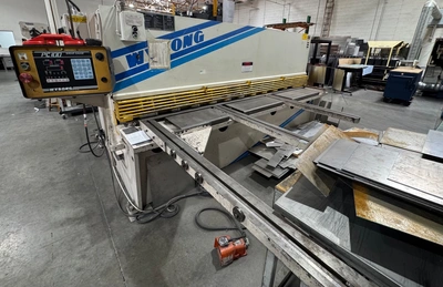 WYSONG H-2510 Power Squaring Shears (Inch) | SNL Machine Trader LLC (1)