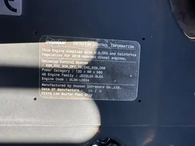 Used 2018 DOOSAN DX210W Excavators Pennsylvania US | Proxy Equipment #1388598