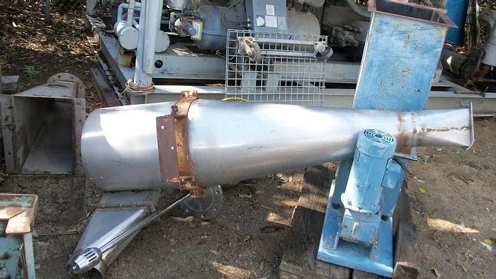 Separator, Cyclone, 17" x 20", S/st, Air, 45 Deg Cone #S740133