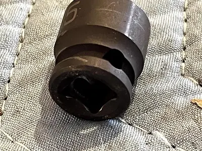 MATCO TOOLS "ADV" BSP15M6V, 3/8" DRIVE, 15MM. IMPACT SOCKET, 6 POINT.
