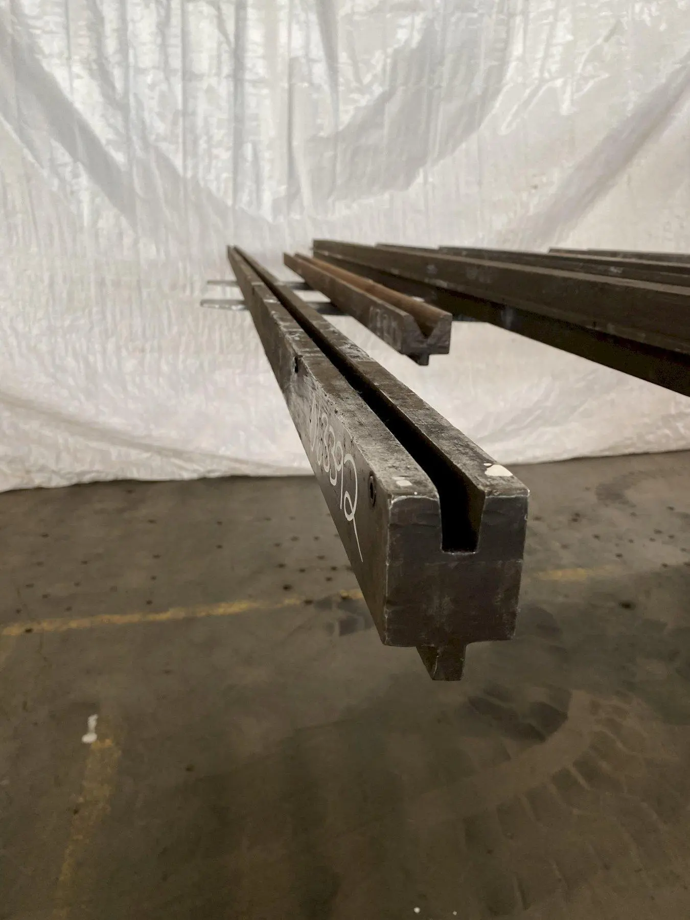12'(144") PRESS BRAKE DIE BED RISER. STOCK # 0633921