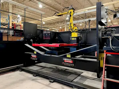 Used LINCOLN ARCMATE 120IB/10L Welding Machinery (Other) | Machine Factory Outlet #1267044