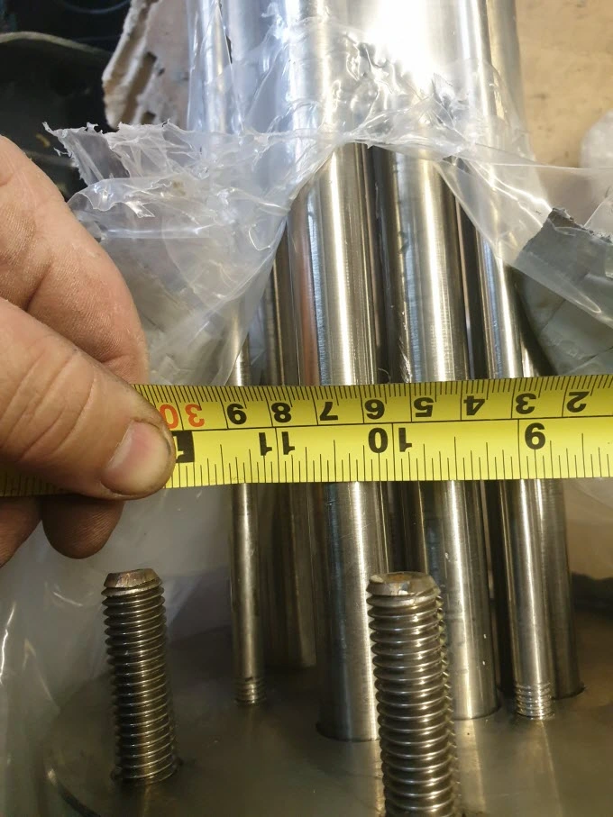 0.427 Sq.m Stainless steel shell and tube heat exchanger