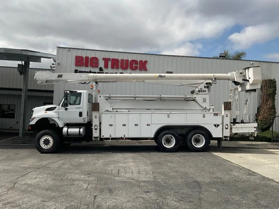 Used 2012 INTERNATIONAL 7400 Bucket (boom) trucks California US | Big Truck & Equipment #1412191