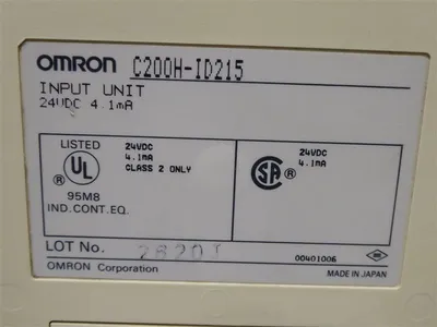 Omron C200H-ID215 Input Unit Used