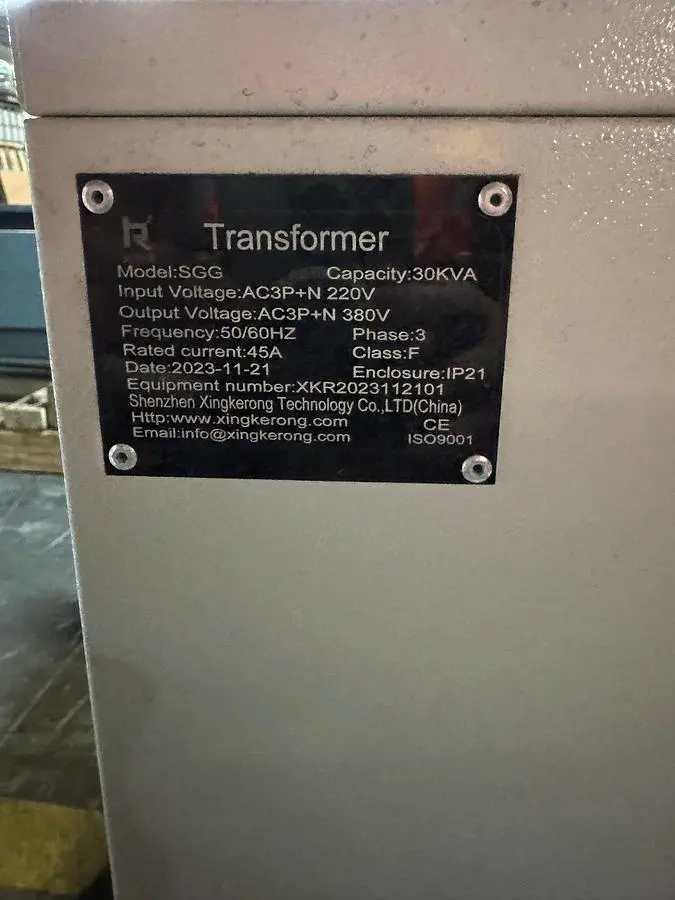 Transformer - 380 to 220 volts 30KVA