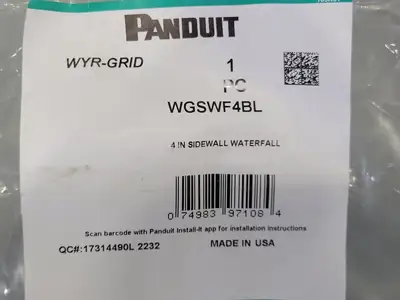 NEW PANDUIT WGSWF4BL