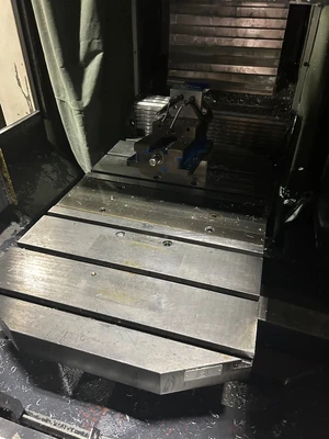 2010 Hwacheon Vesta 610D Vertical Machining Center with Pallet Changer