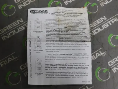 USED BALDOR 120512