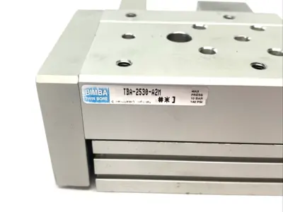 Used IMI Bimba Twin Bore Dbl-Acting Guided Slide Table Cylinder, Pneumatic Pneumatic Cylinders Michigan US | Maverick Industrial Sales #1402176