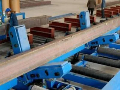 Box Column Welding Line in Shaoxing City, China