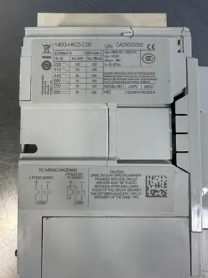 USED Allen-Bradley 140G-H6C3-C30 Allen Bradley Tripped Circuit Breaker