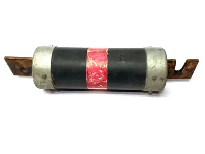 USED BUSSMANN FUSETRON DUAL ELEMENT TIME-DELAY FUSE CLASS RK5 600V 600A