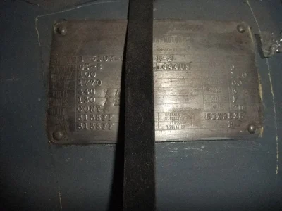 Westinghouse 100 HP AC Motor