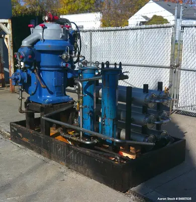 Used ALFA LAVAL MAPX 207 2 Disc Automatic Centrifuges Illinois US | Aaron Equipment #1515647