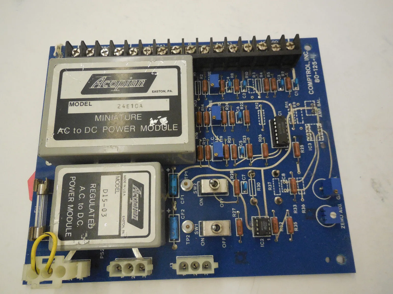 USED COMPTROL 80-125-4 POWER MODULE 801254