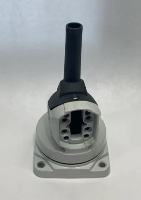 Used Rittal Top-Mounted Swivel Joint CP 60 Horizontal outlet w/ Light Base Electrical Boxes Michigan US | Maverick Industrial Sales #1395389