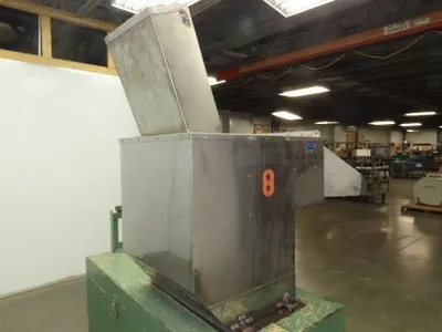 Wor-Tex JC-10L Plastic Granulator Shredder Chipper 8 x 21" 15HP 230/460V
