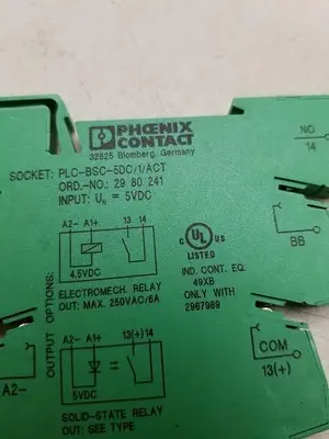 USED PHOENIX CONTACT PLC-BSC-5DC/1/ACT 2980241