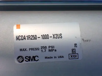 Smc  250psi Pneumatic Cylinders.