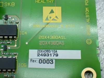 Used CONVERTEAM 20X4380/10A Printed Circuit Boards (PCB) Ohio US | HGR 24 #911384