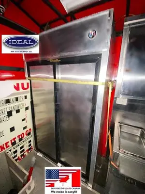 Middleby Marshall double stacked conveyor gas pizza ovens