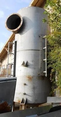 Tank, 1,600 Gallon, 316 Stainless Steel, 60" x 11', Carbon Steel Legs #S742089