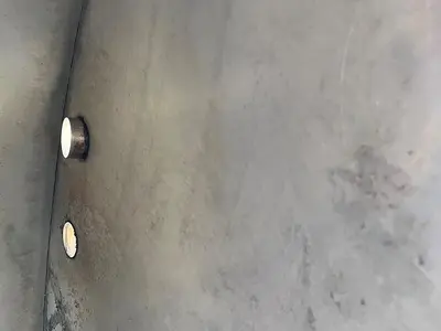 Tank, 2,250 Gallon, S/st, Slight Cone Bottom, Storage Tank #S744585