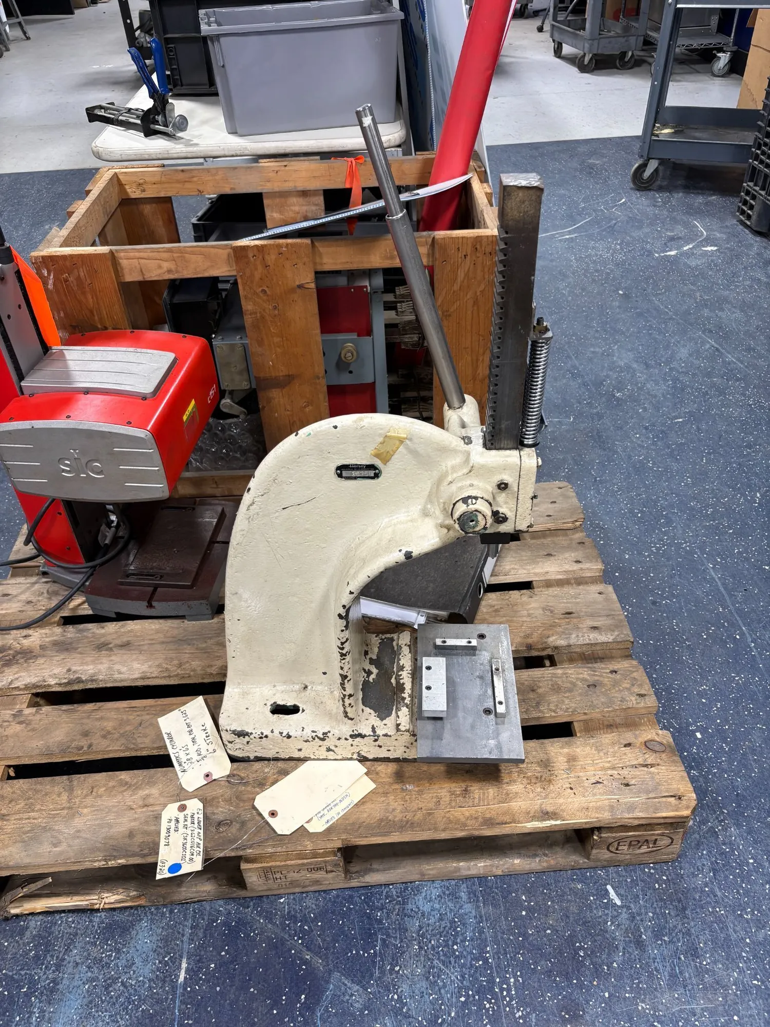 Used FAMCO #3 Arbor Presses South Carolina US | ESS Industrial Equipment Sales #356230